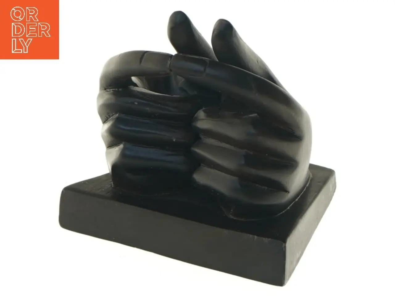 Billede 1 - Dekorativ figur af hænder (str. 10x10 cm)