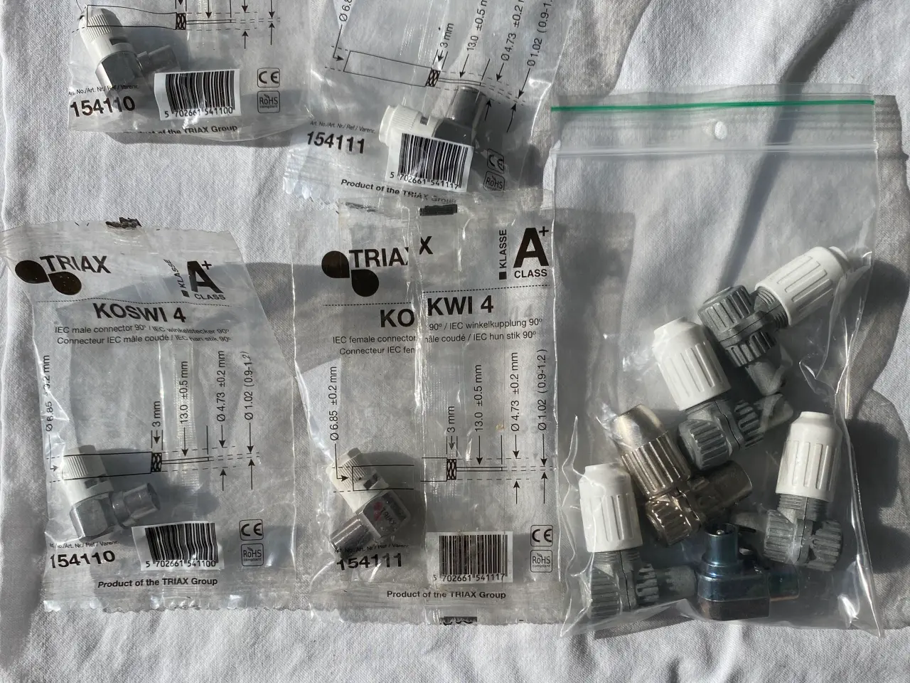 Billede 6 - Antennedele Triax Comega mm.