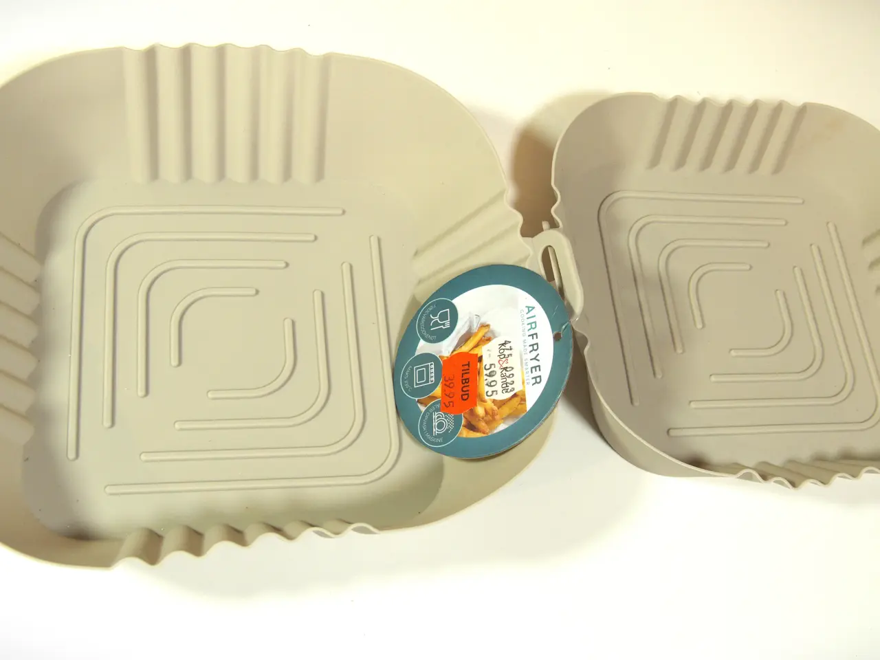 Billede 6 - Airfryer silikoneforme, tåler maskinopvask. 