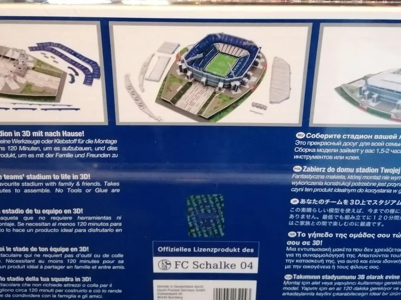Billede 4 - FC SCHALKE 04, NYT 3D STADION SAMLESÆT