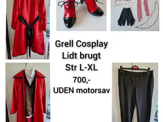 Grell anime cosplay