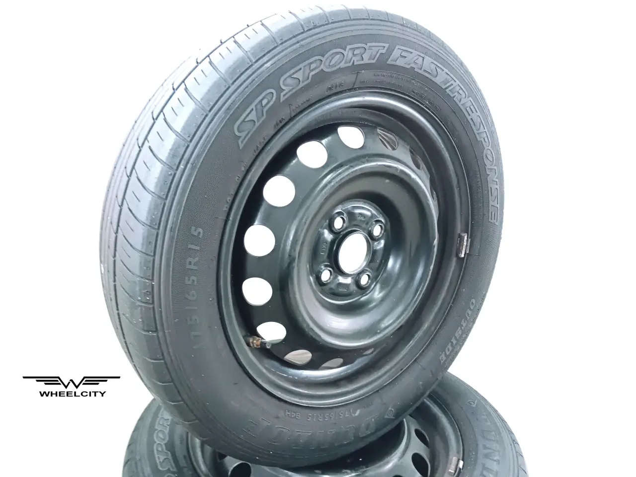 Billede 1 - 4x100 15" ET37 nav 54,1ø sommersæt inkl.TPMS