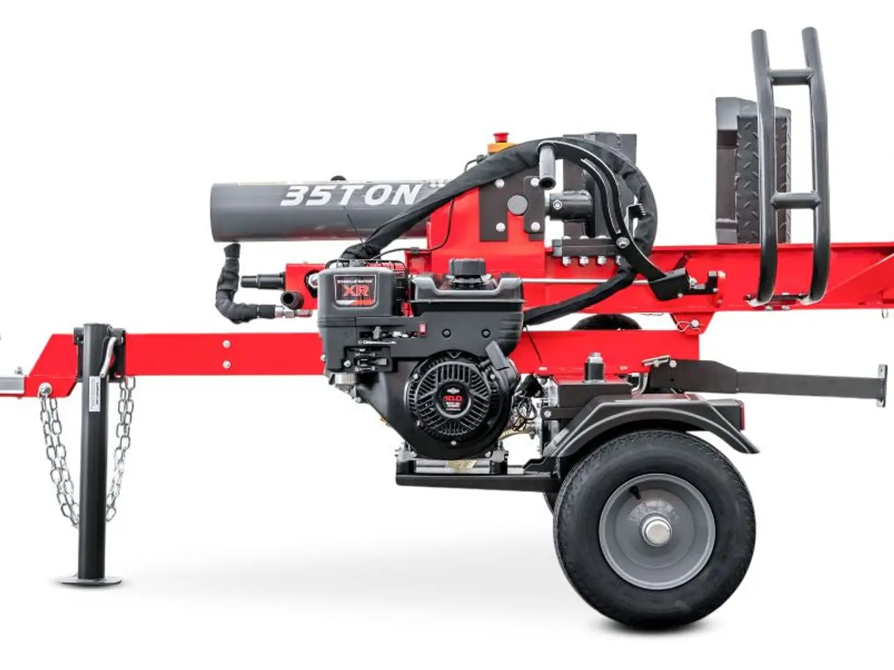 Billede 13 - WoodMaster CWM35B – 35 ton benzin brændekløver (lodret)