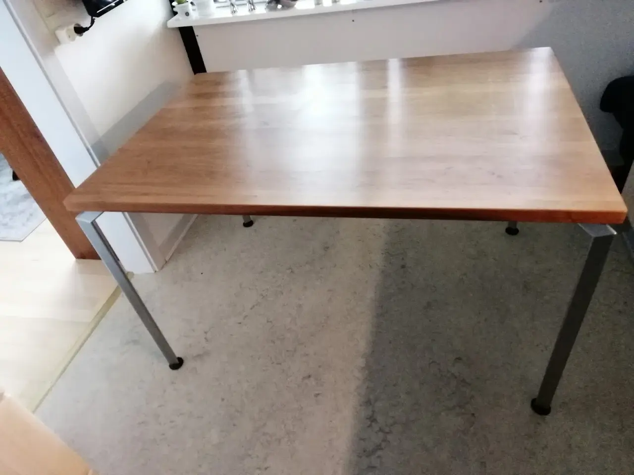 Billede 1 - Massiv valnøddebord 120 cm og 2 på 50 cm hver