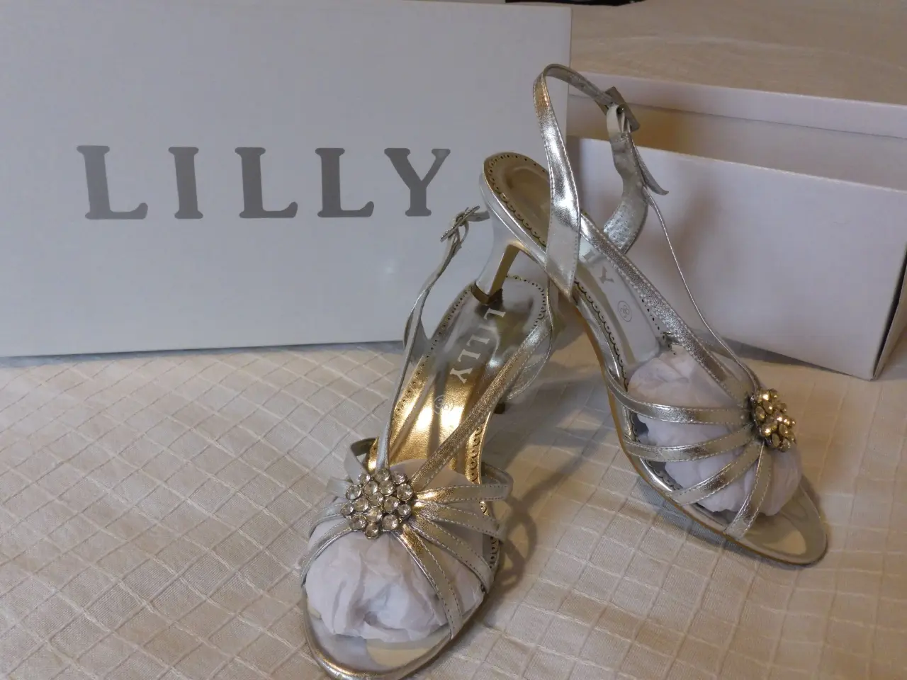 Billede 1 - Sølvsandal fra Lilly