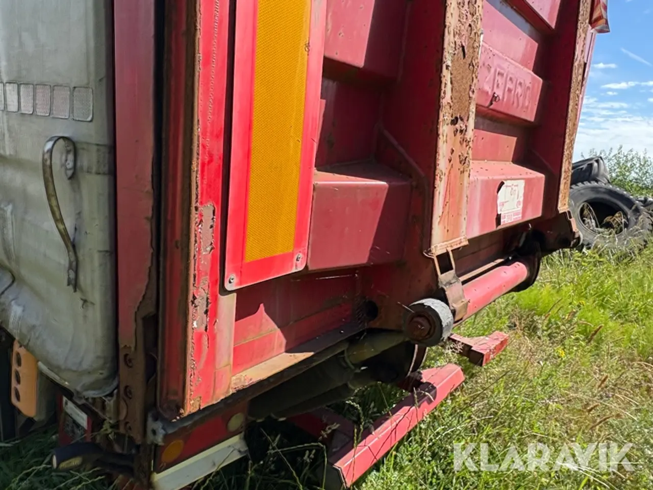 Billede 9 - Trailer Krone SD med presseningsopbygning
