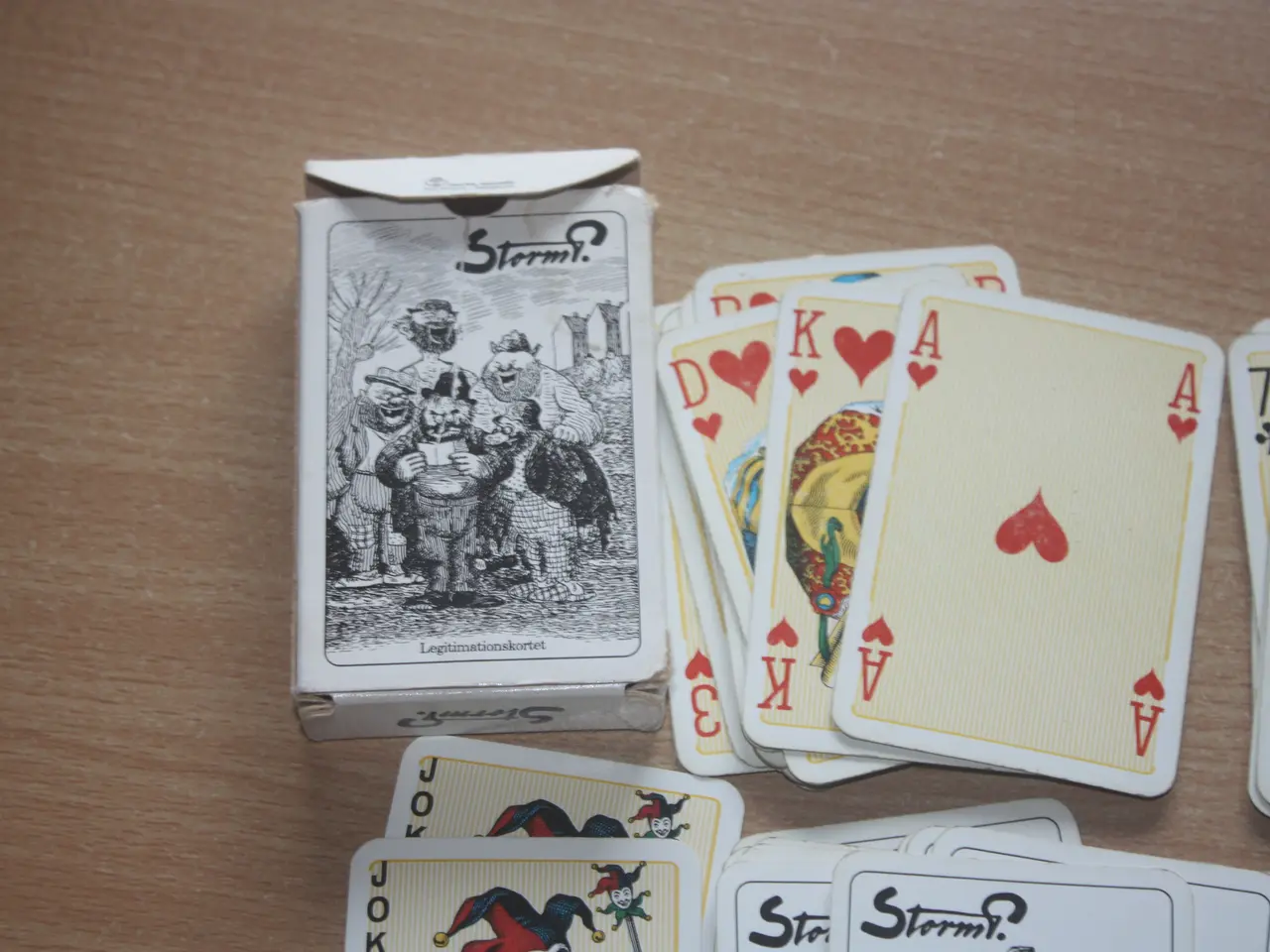 Billede 4 - Storm P spillekort