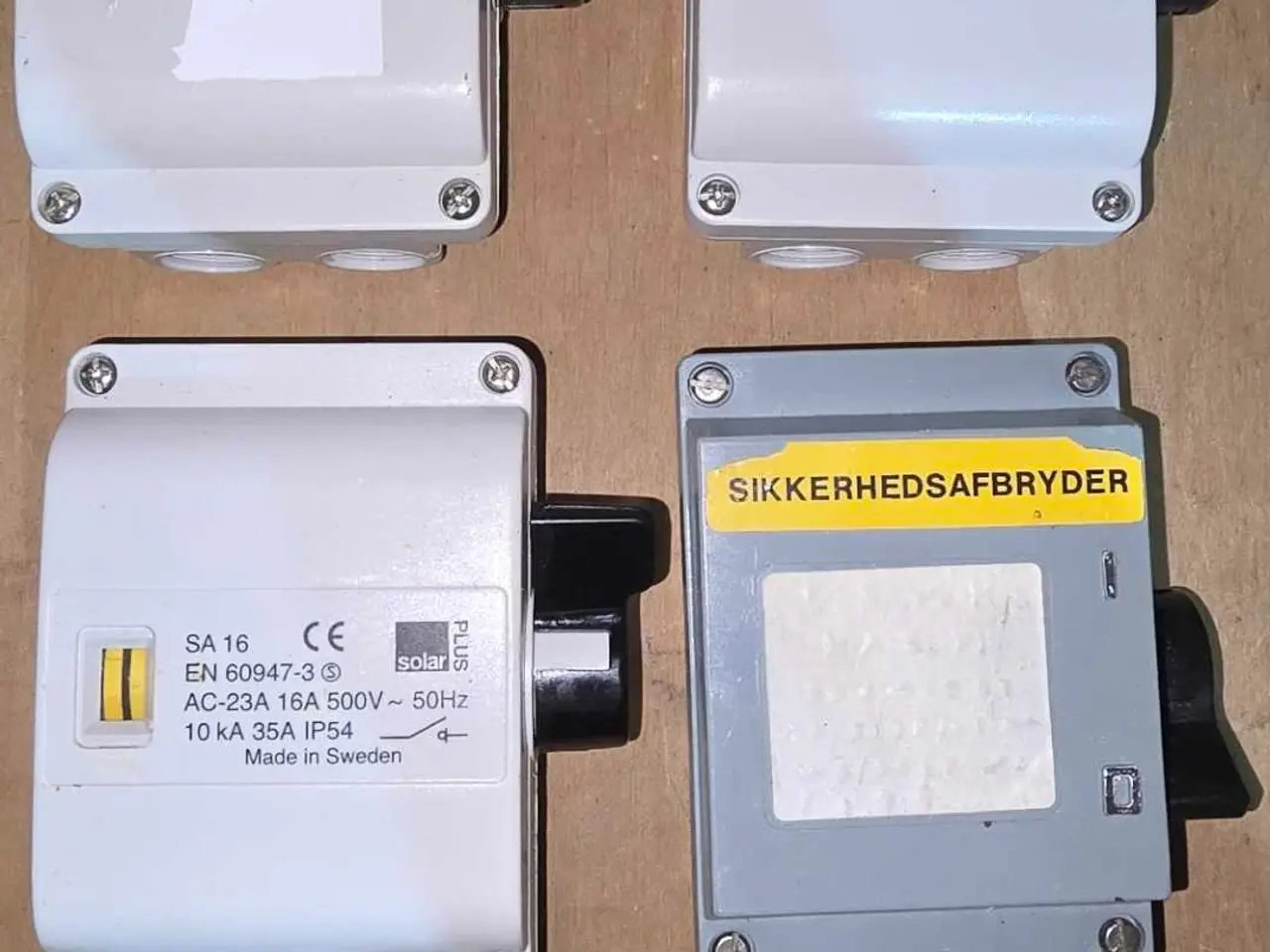 Billede 1 - 16.amp.Sikkerheds afbryder.