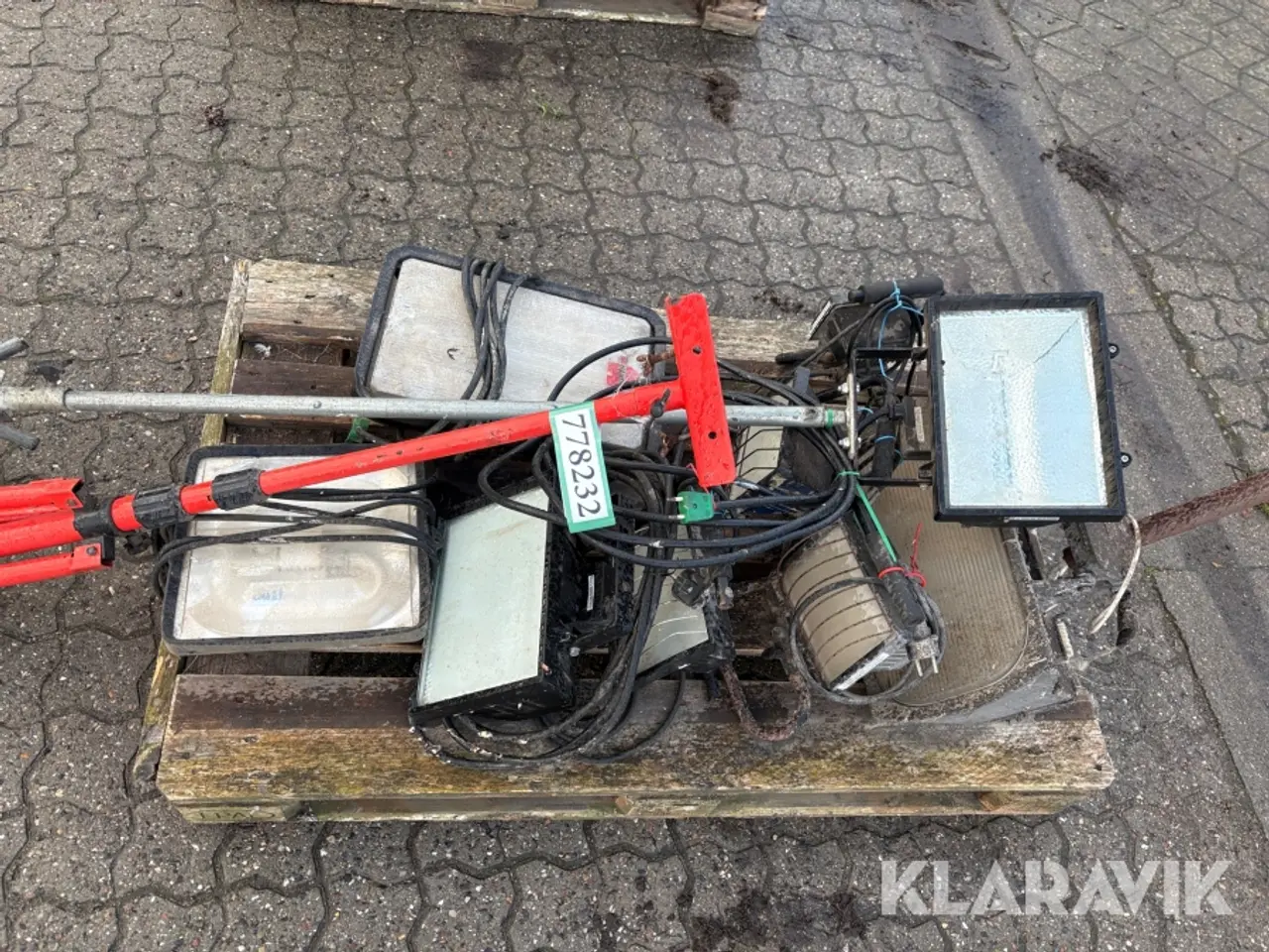 Billede 1 - Arbejdslamper 9 Styk