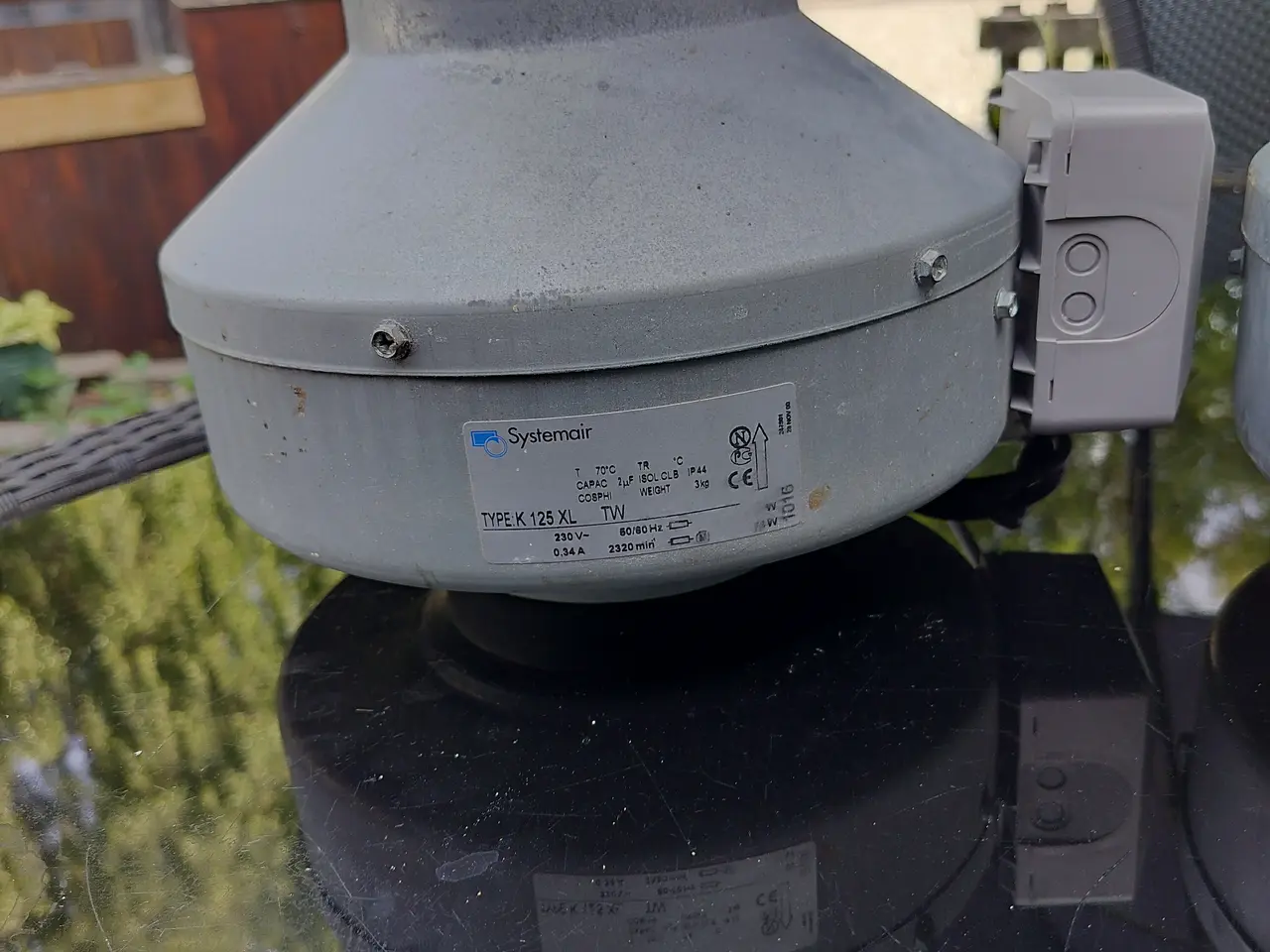 Billede 4 - Kanalventilator Systemair K125 Xl.