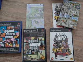 Alle 3 stk. Grand theft auto 
