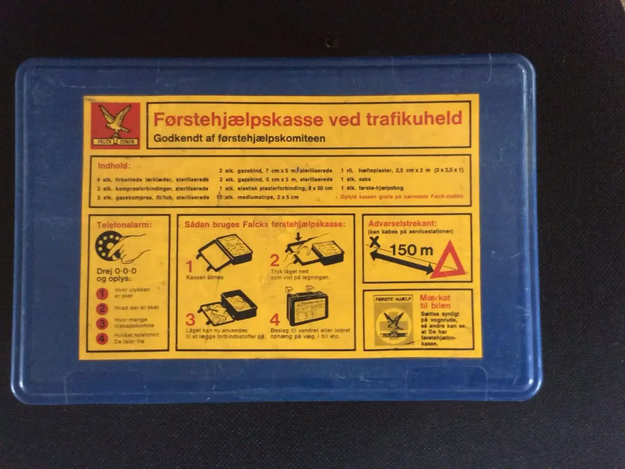 Billede 1 - Førstehjælpskasse