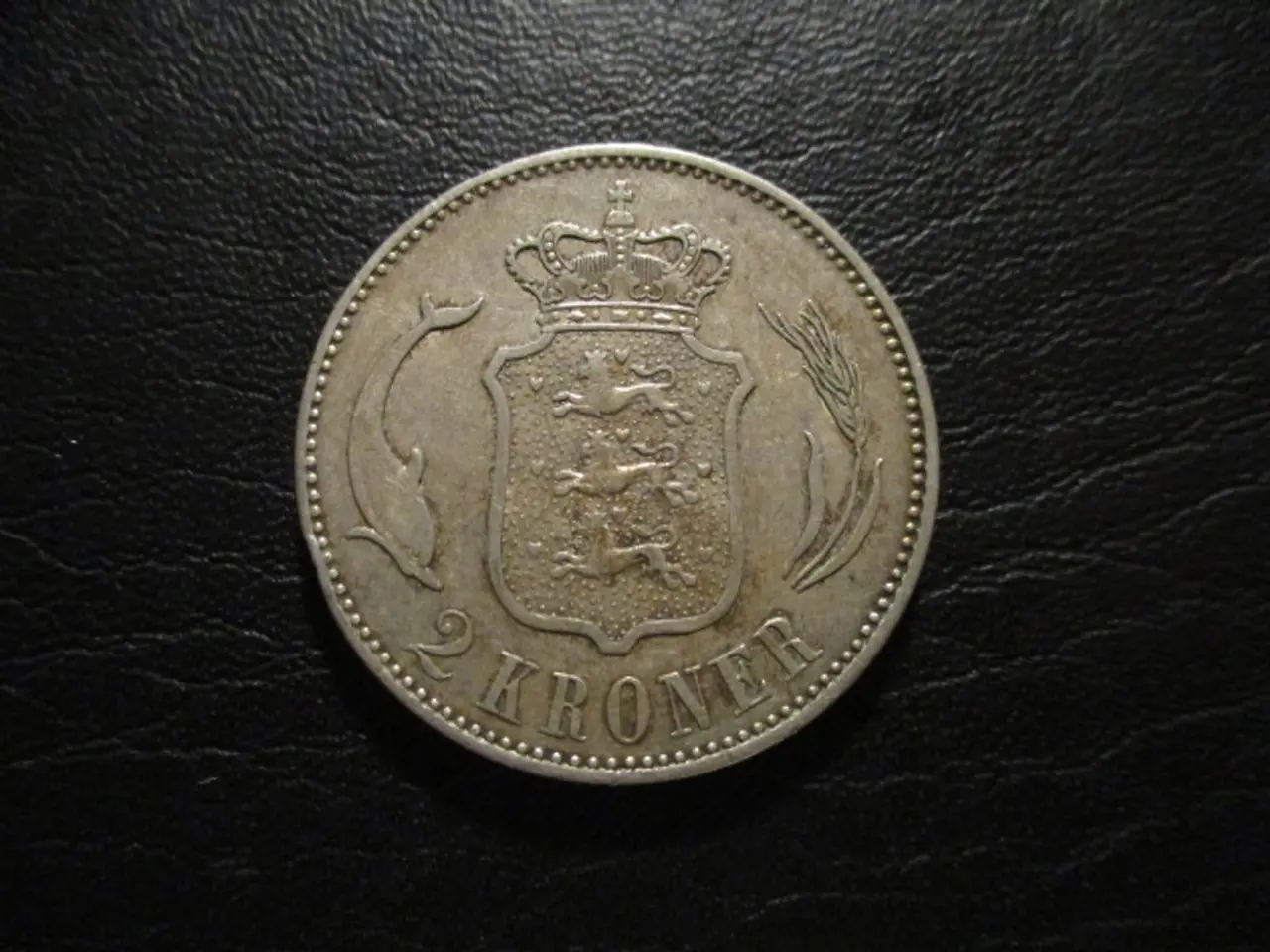 Billede 2 - 2 kr 1875 sølv detaljeret eksemplar