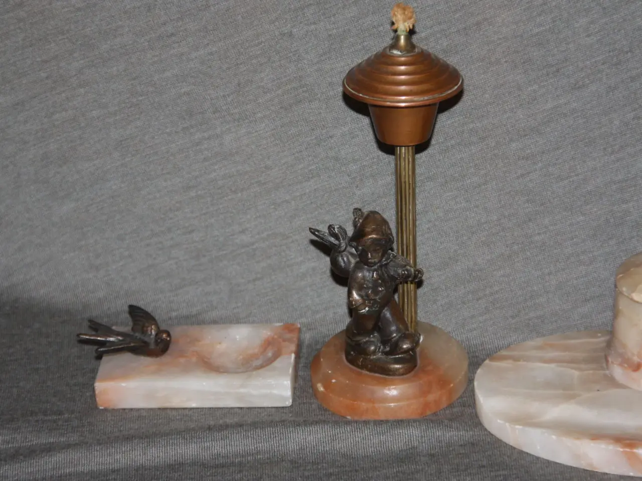 Billede 3 - Olielampe med figur