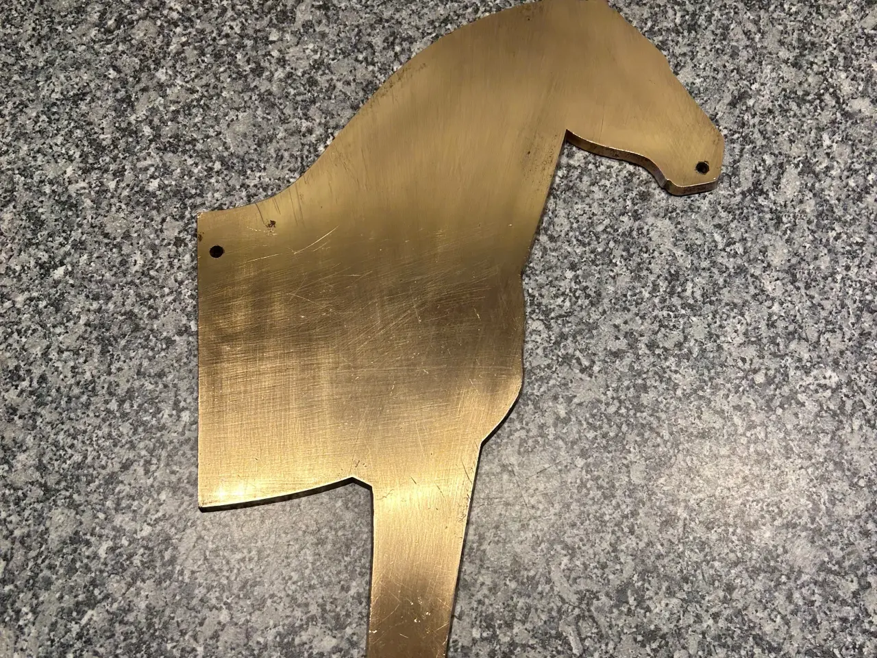 Billede 3 - Messing Hest