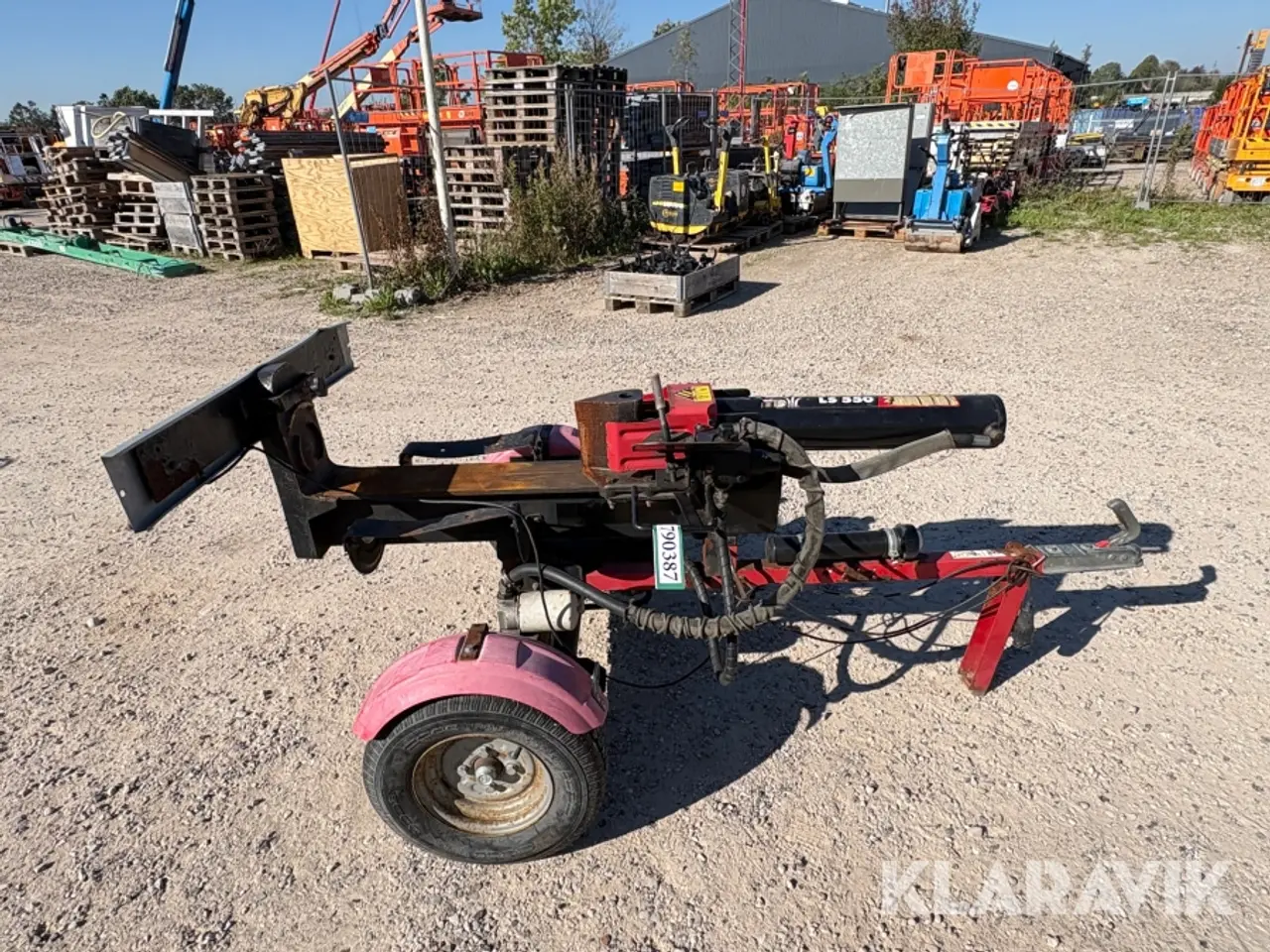 Billede 7 - Brændeflækker MTD LS 550