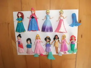 Prinsesse Påklædnings Figurer/Dukker  