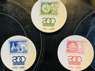 Frimærke platter