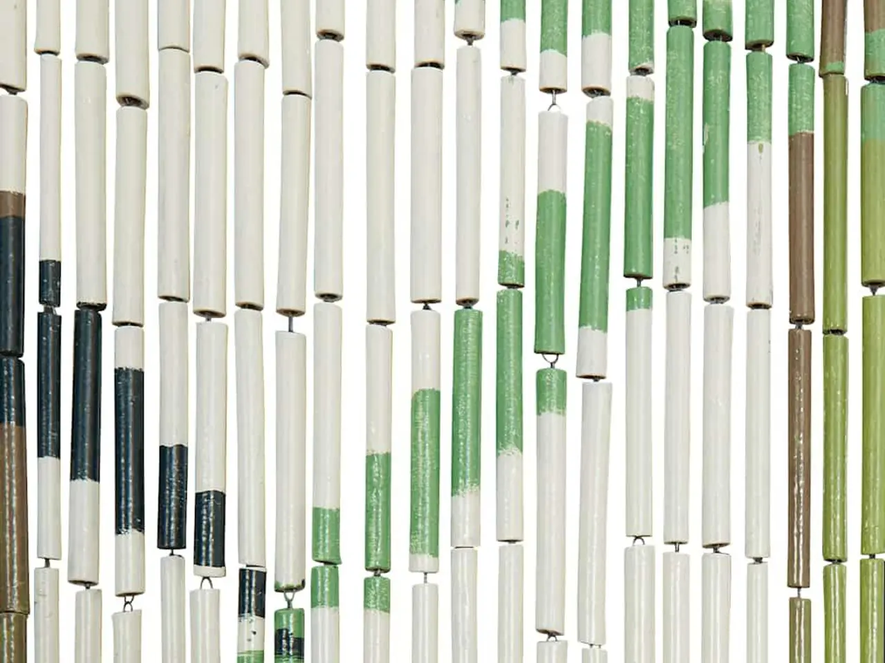 Billede 6 - Insektgardin til døren bambus print 90x220 cm bambus