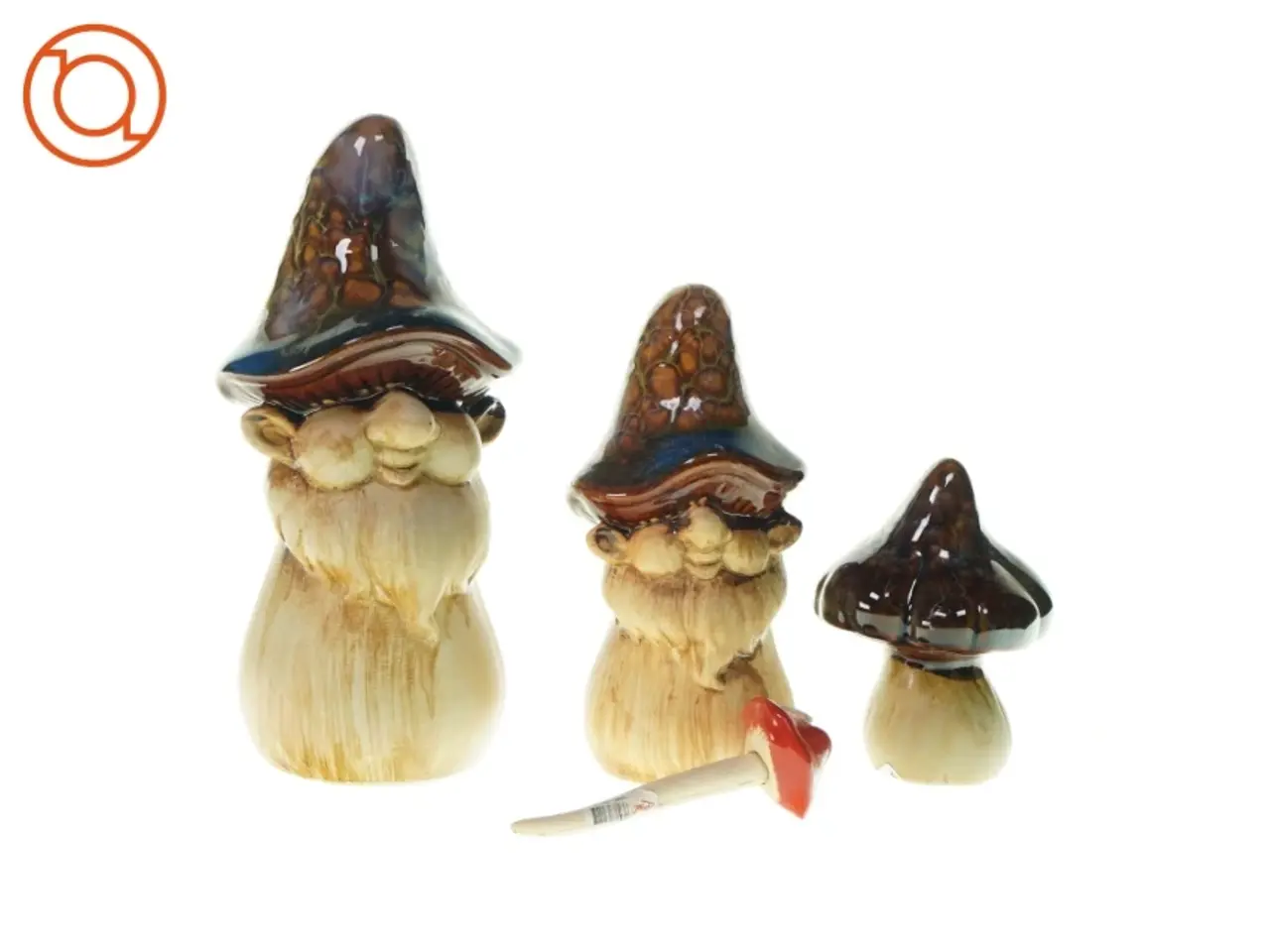 Billede 1 - Svampe trolde (4 stk) (str. 28 til 13 cm)