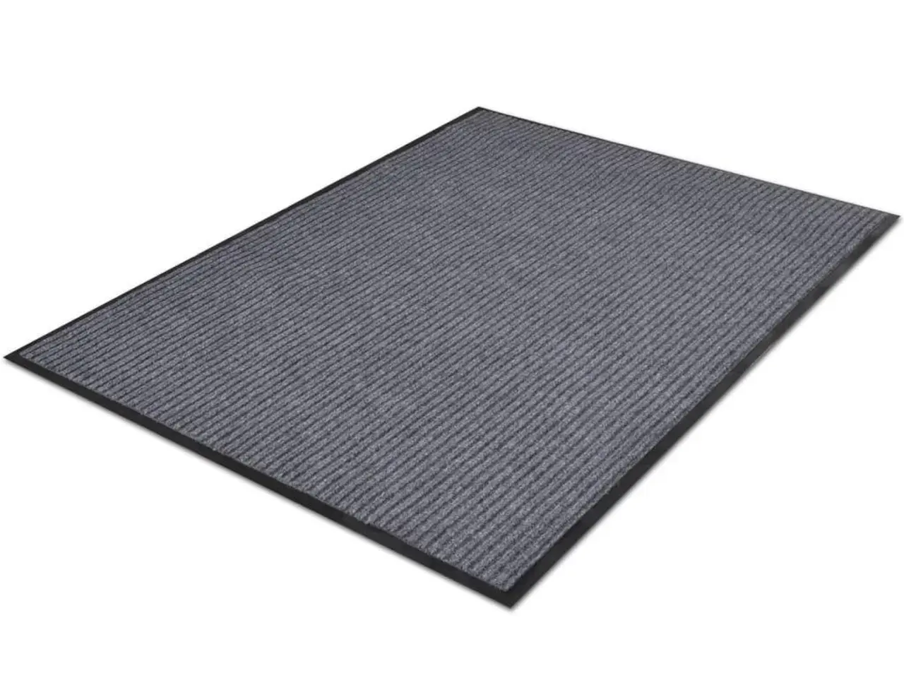 Billede 3 - Dørmåtte grå 90 × 150 cm i PVC - indgangsmåtte til hjem og kontor