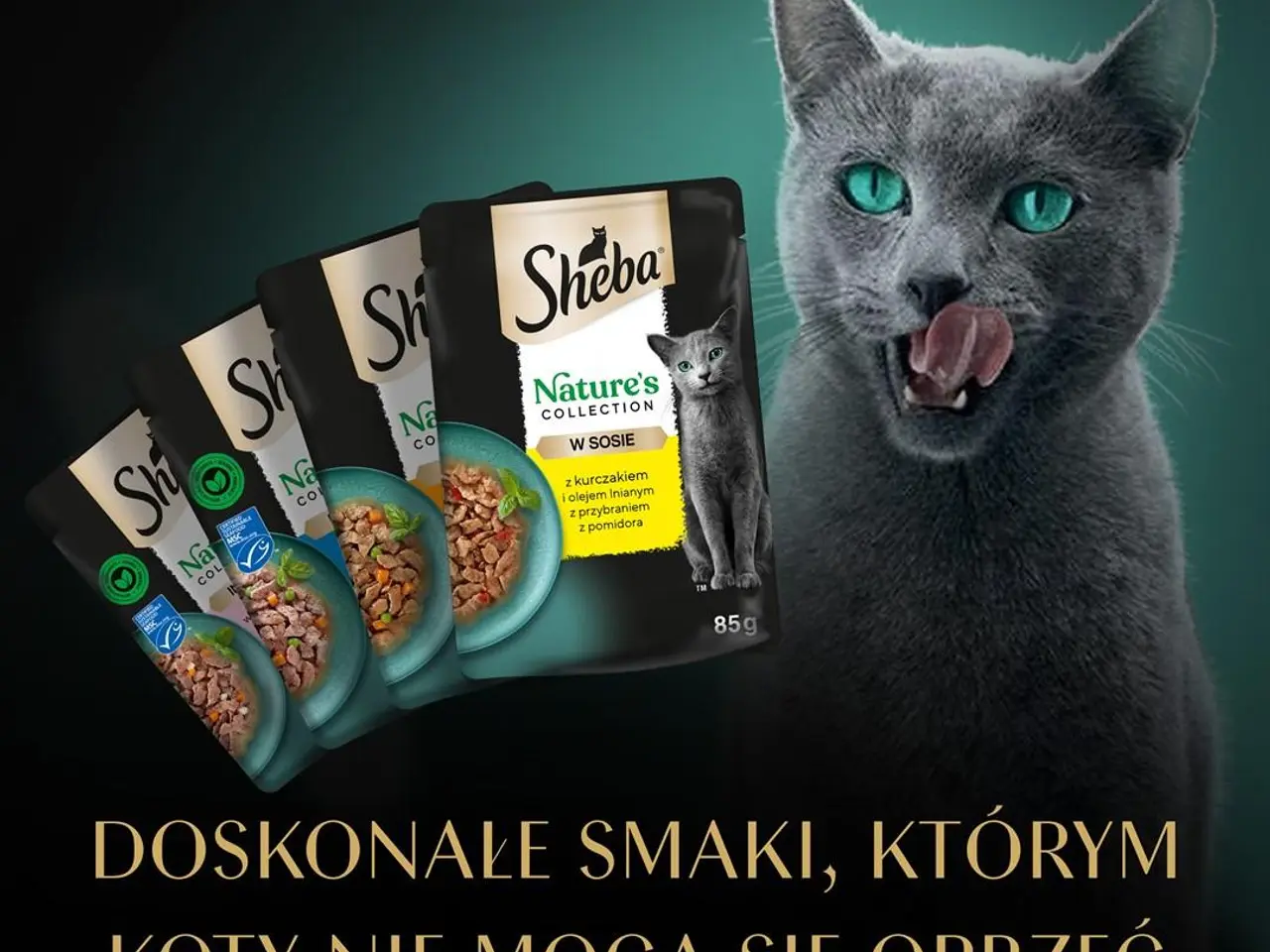 Billede 10 - Vådfoder til voksne katte Sheba Nature's Collection Mix - 40 x 85 g