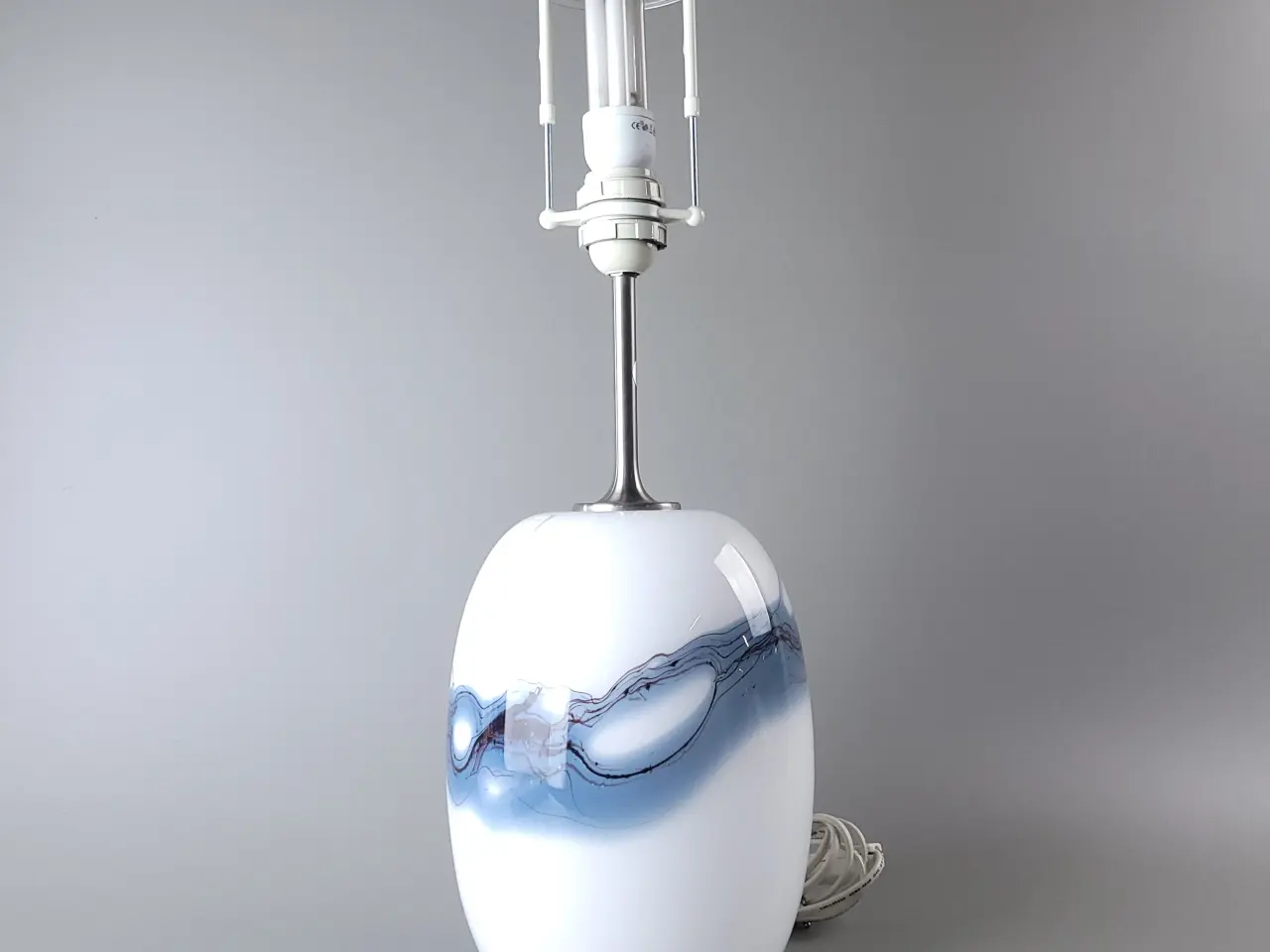 Billede 1 - ⭐️· Smuk Holmegaard Sakura Stor Oval Bordlampe