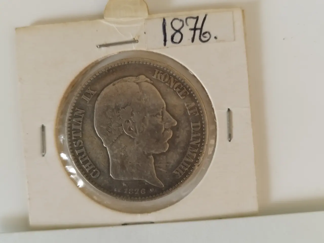 Billede 1 - 2 Kroner sølv 1876