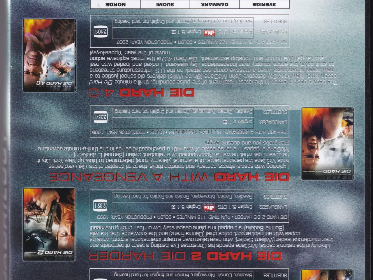 Billede 2 - Die Hard Quadrilogy (4-disc)