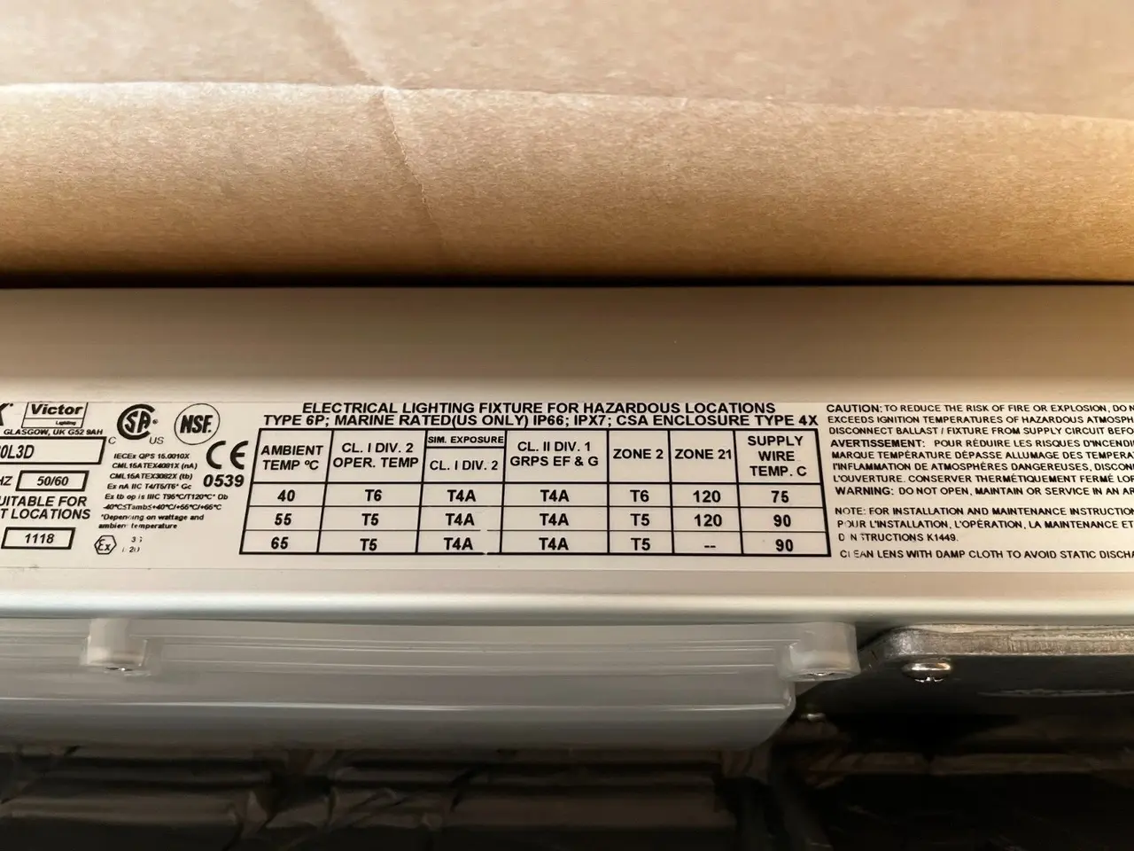 Billede 5 - Killark LALFP630L3D 45W LED Hazardous Location