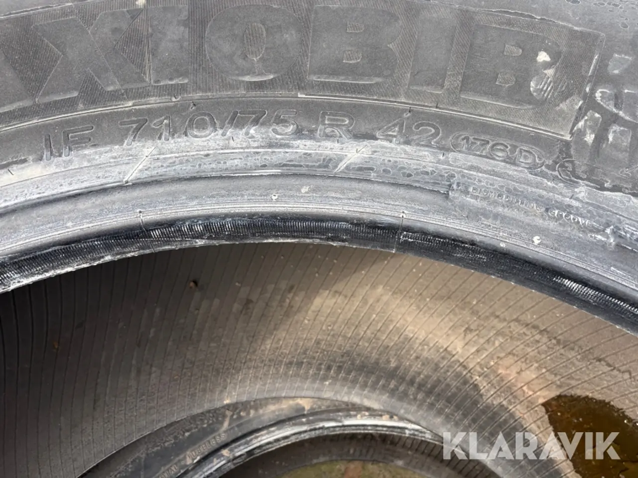 Billede 7 - Traktordæk Michelin Axiobib 710/75R42 - 2 styk