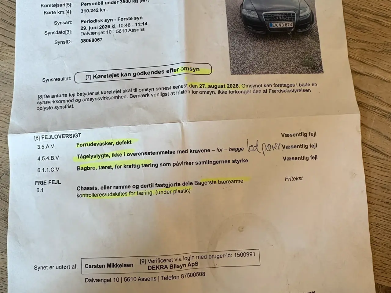 Billede 13 - Billig Audi A6 C6 2010 projekt
