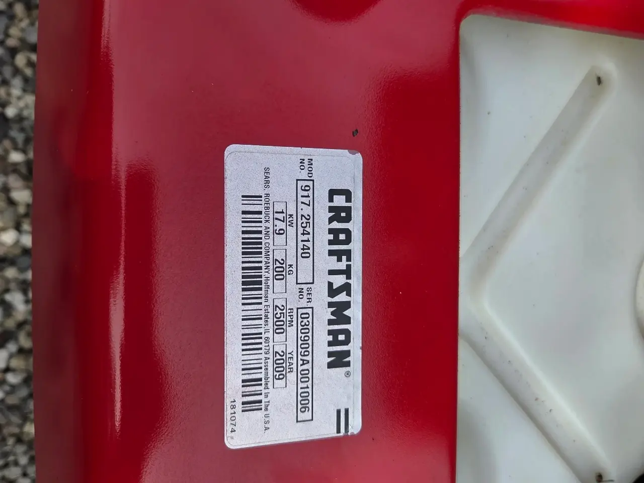 Billede 6 - Havetraktor Craftsman YTS4000 24 HK2009