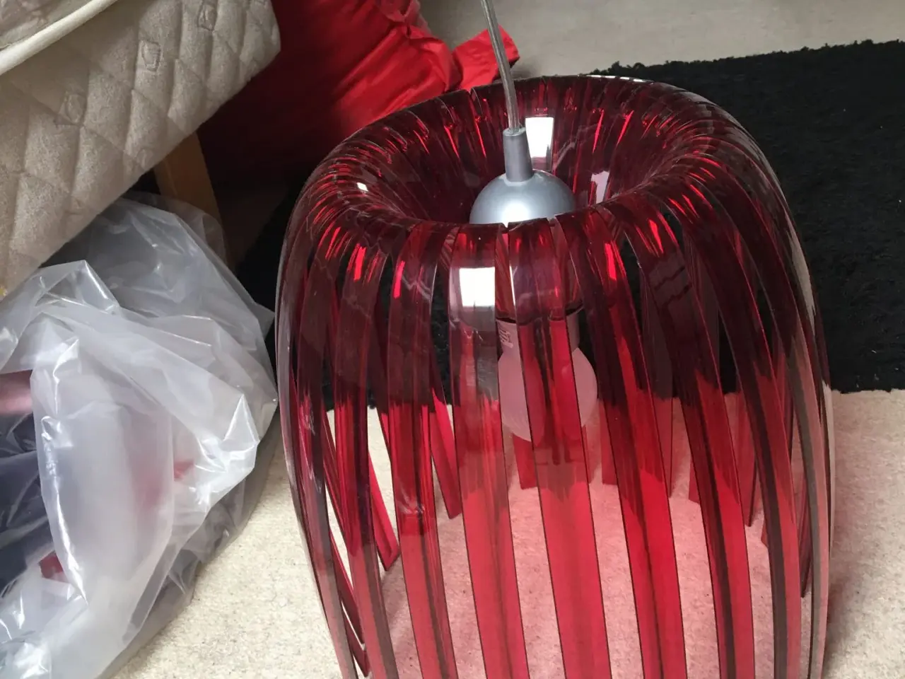 Billede 3 - Koziol loftlampe - lyserød