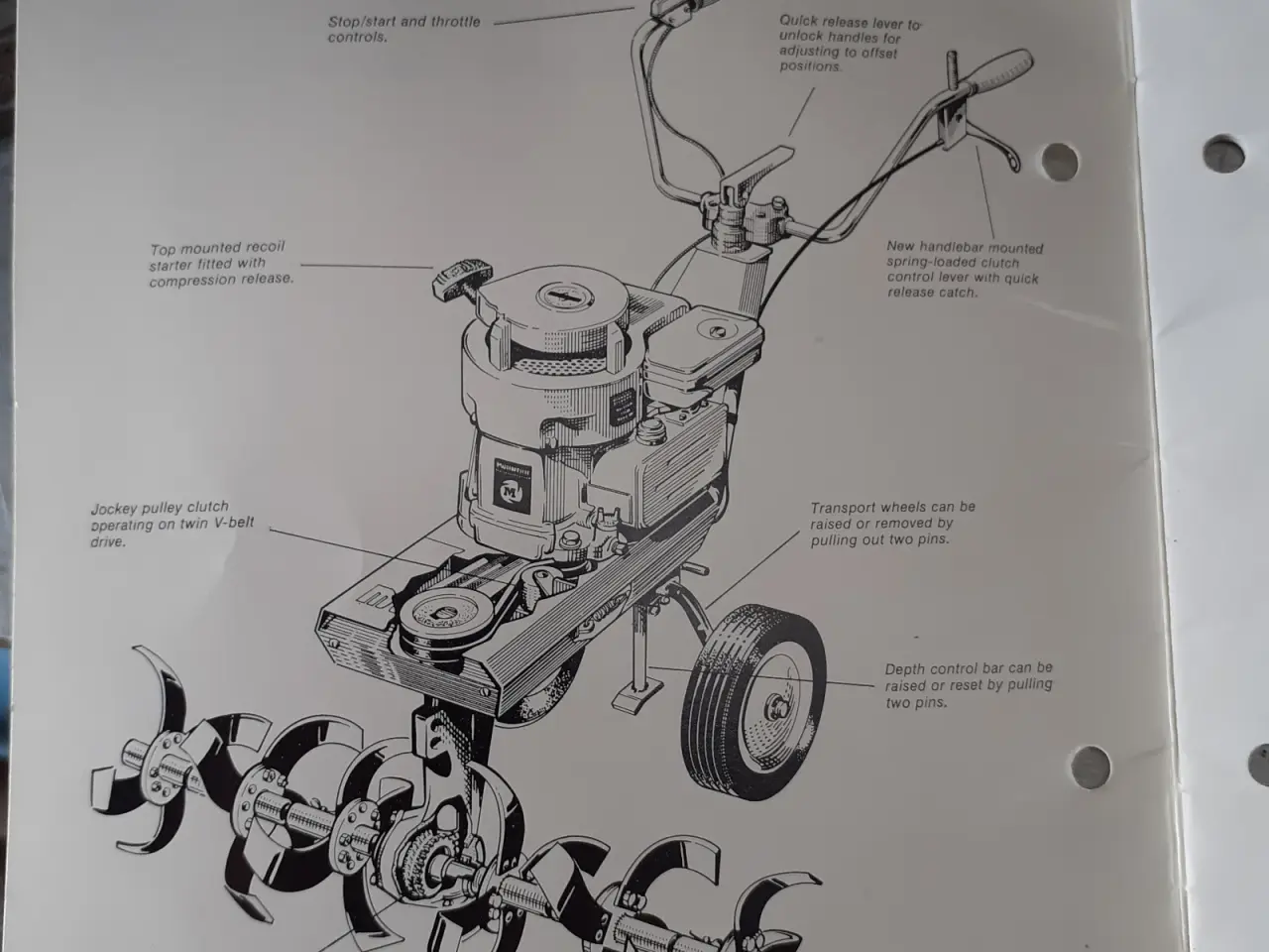 Billede 12 - Mountfield M1 Reto havefræser