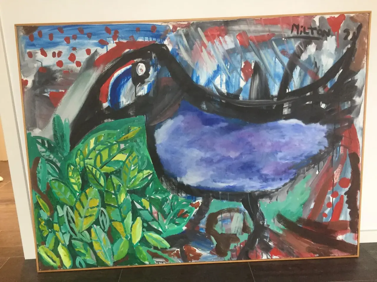 Billede 1 - Milton  Blanc maleri