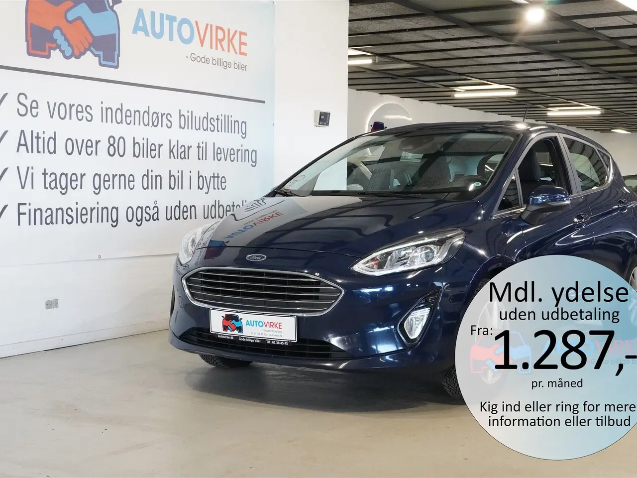 Billede 1 - Ford Fiesta 1,5 TDCi Titanium Start/Stop 85HK 5d 6g