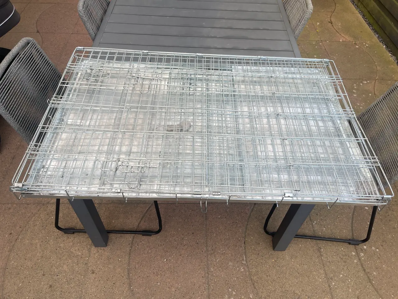Billede 4 - Hundebur i metal Stor