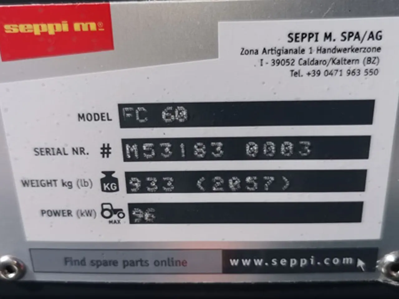 Billede 17 - Seppi FC 45-60 cm