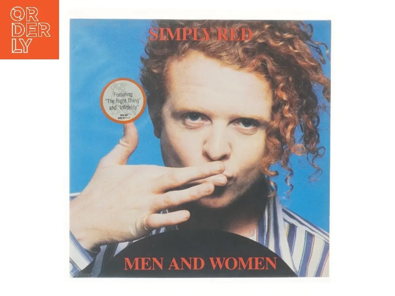 Billede 1 - Simply Red LP - Men And Women fra Warner Music