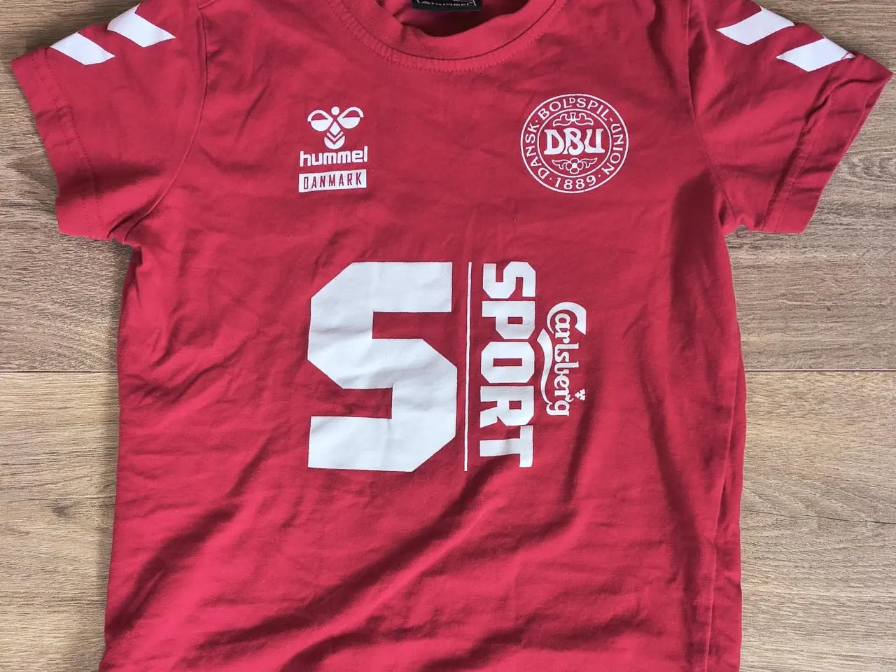 Billede 1 - DANMARK/DBU TRØJE, STR. 6 ÅR, I FLOT STAND