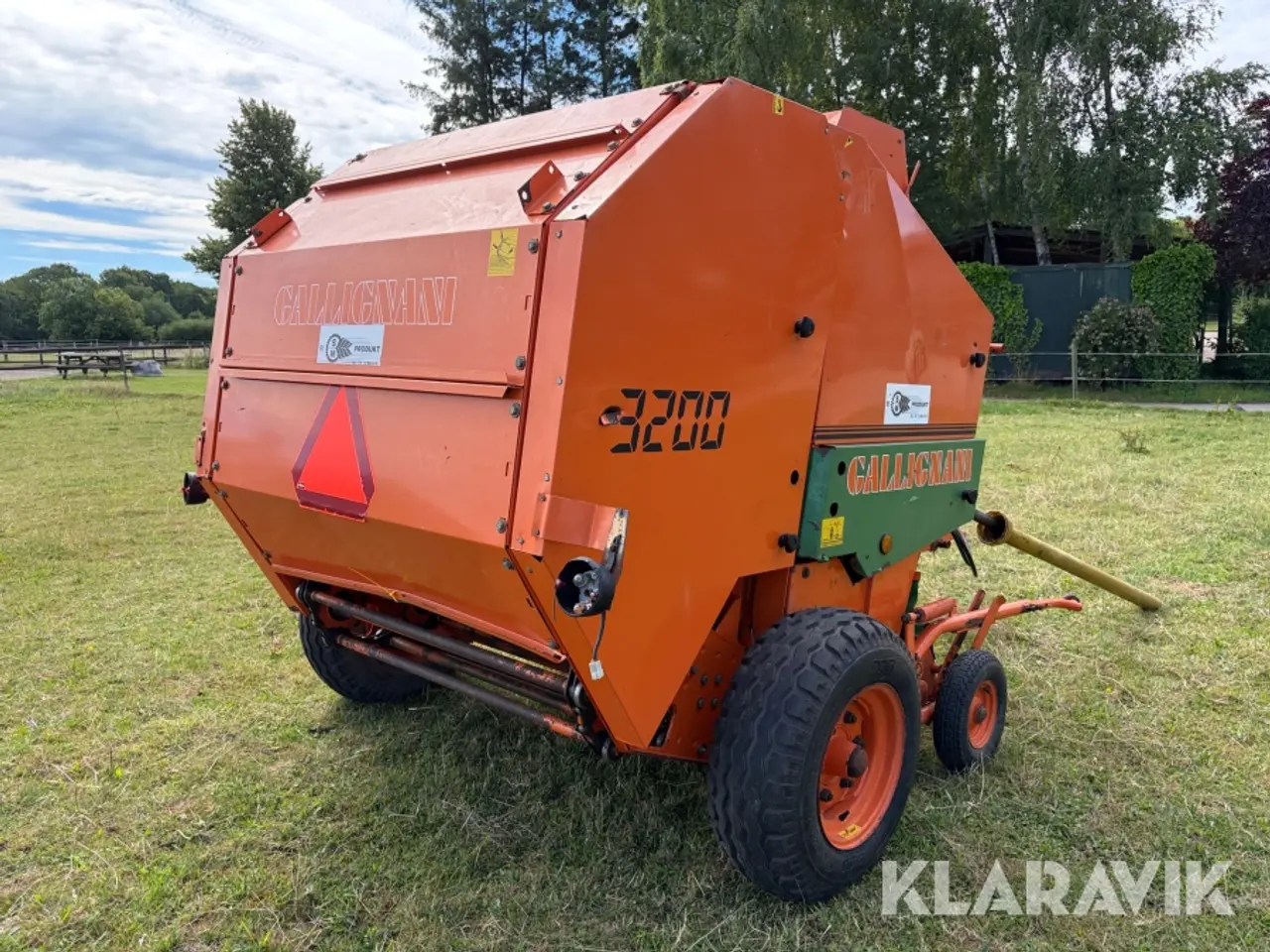Billede 5 - Rundballepresser Gallignani 3200