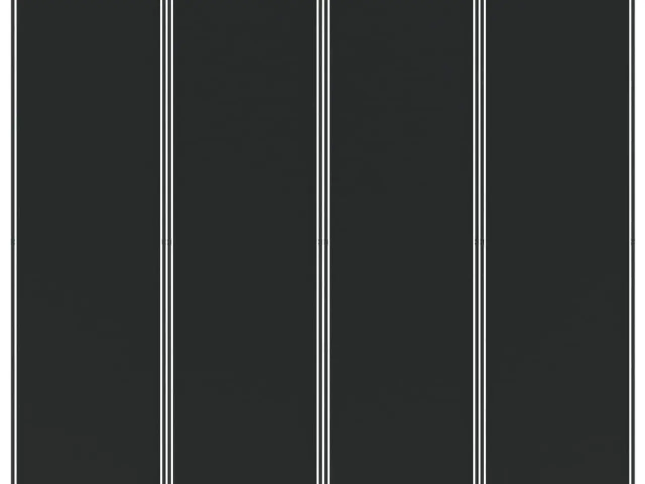 Billede 3 - 4-panels rumdeler i stof - 200 × 200 cm, sort