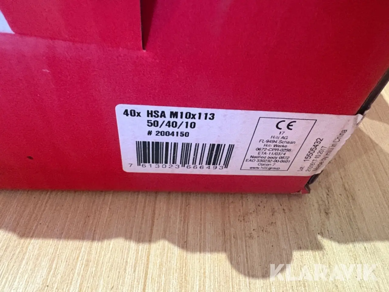 Billede 5 - Forankring Hilti