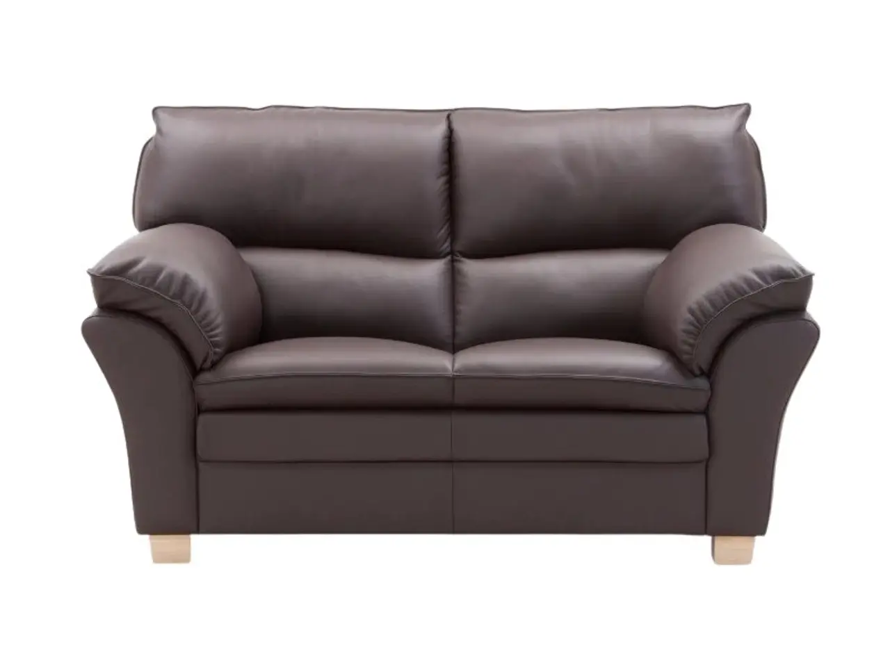 Billede 1 - Hjort Knudsen Thisted 2 pers Semianilin læder sofa