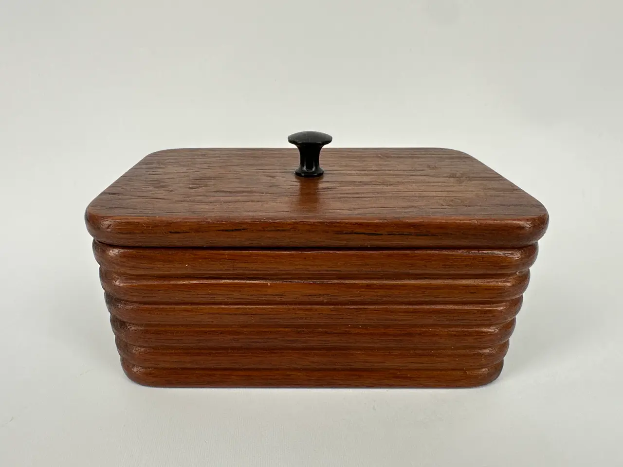 Billede 1 - Retro smørskål / skål i teak