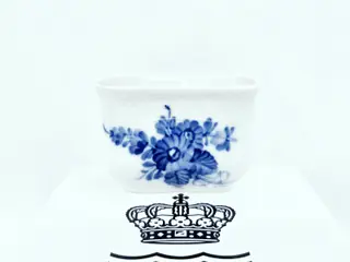 Blå Blomst Svejfet Tandstikholder nr. 10-1801. sortering 1