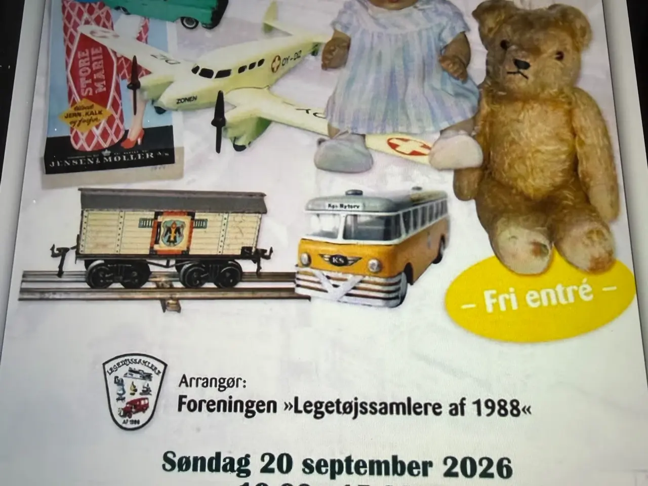 Billede 1 - Legtøjsmarked i Ejby 20/9 kl 10- 15