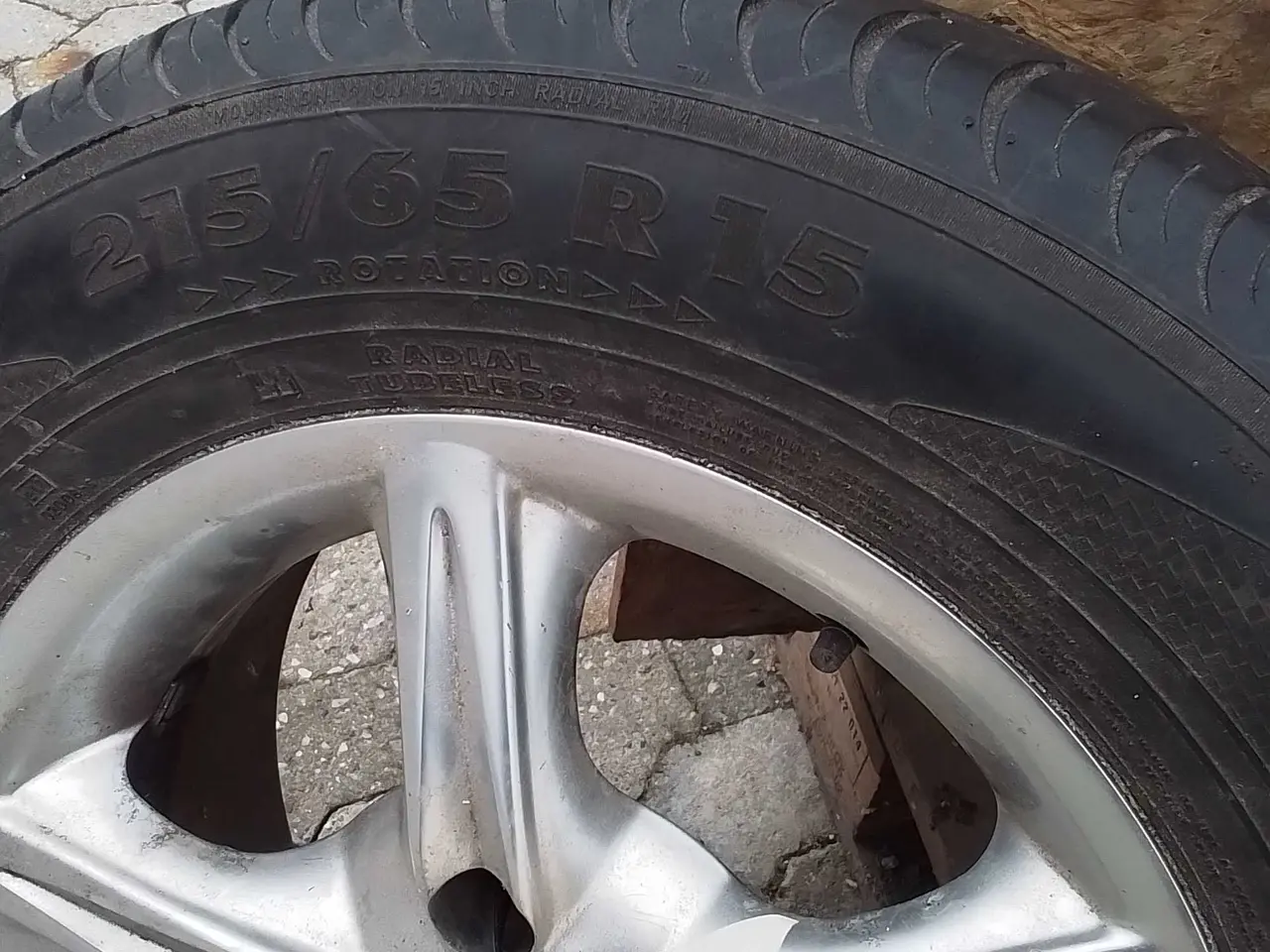 Billede 1 - Alufælge til vw t4