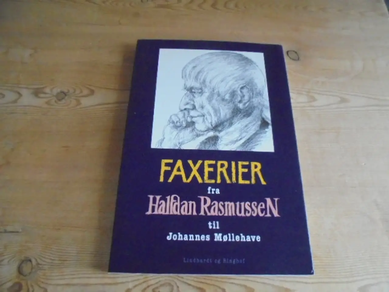 Billede 1 - Faxerier fra Halfdan Rasmussen til Johannes Mølleh